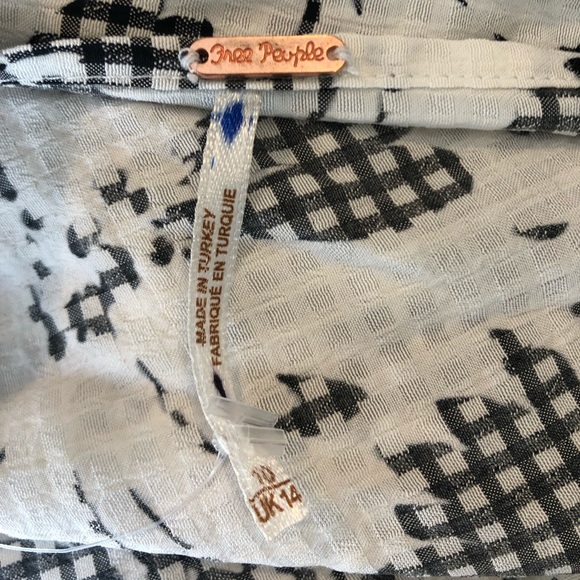 NWOT Free People print two piece pant set - Picture 7 of 8